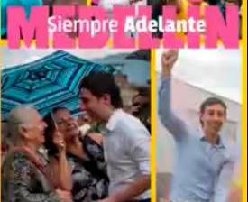 Quintero bajó la publicación del video que involucraba la imagen de Juan Carlos Upegui, su candidato y familiar. FOTO: Captura de video