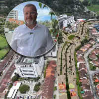 El alcalde de Rionegro, Jorge Rivas, alertó que la decisión de la ANI de no autorizar la ejecución de las obras pone en riesgo el intercambio vial Somer, una obra de gran importancia para la subregión. FOTOS: Cortesía