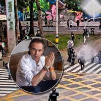 El alcalde de Medellín, Federico Gutiérrez, se refirió a la jornada de movilizaciones ciudadanas ocurrida el pasado miércoles en la ciudad. FOTOS: Cortesía y El Colombiano