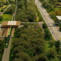 El proyecto del Tren Multipropósito podría beneficiar directamente a cerca de 56 municipios de Antioquia. FOTO: Cortesía Ferrocarril de Antioquia