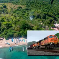 Aunque todavía no se conocen los diseños de prefactibilidad, el presidente Gustavo Petro ha asegurado que el tren sería elevado y pasaría por el Tapón del Darién. FOTOS: Juan Antonio Sánchez y Getty