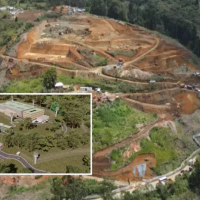 El proyecto de la cárcel metropolitana de Medellín se construirá en el corregimiento de San Cristóbal. FOTO: Cortesía