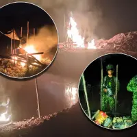 Con la destrucción de la maquinaria, el Ejército evitó la extracción 18.000 millones de pesos en oro. FOTO: Cortesía.