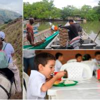 Antioquia reduce la inseguridad alimentaria con programas que llegan hasta las zonas más apartadas del departamento. FOTOS Cortesía