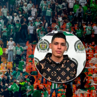 Johan Alexander Leal, quien falleció en una riña este lunes en el Estadio Atanasio Girardot, fue detenido por la Policía en enero de 2025. FOTOS: Cortesía Policía y Juan Antonio Sánchez