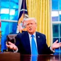 Con esta estrategia, el presidente de Estados Unidos, Donald Trump, busca consolidar la supremacía de su país. FOTO: Getty