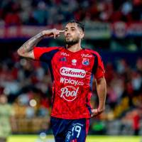 El delantero Francisco Fydriszewski anunció en sus redes sociales que no seguirá en el DIM, pero al parecer seguirá en el fútbol colombiano.FOTO JUAN ANTONIO SÁNCHEZ 