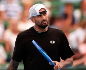 El tenista australiano Nick Kyrgios fue suspendido provisionalmente tras dar positivo por cocaína, según informó la Agencia Internacional para la Integridad del Tenis (ITIA). FOTO GETTY 