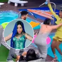 Yina Calderón fue expulsada del reality tras agredir a su compañera ‘La Piry’ durante una discusión. FOTO: redes sociales. 