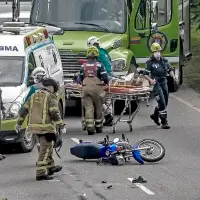 Las atenciones en salud de heridos en esta clase de accidente son cubiertos por la Adres. FOTO JUAN ANTONIO SÁNCHEZ