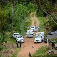 Fotografía de la hacienda La Arboleda, en Andes, donde en 2021 asesinaron a cinco caficultores. FOTO: CAMILO SUÁREZ
