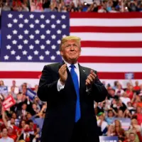 El presidente de Estados Unidos, Donald Trump, se ha caracterizado por sus posturas negacionistas sobre el cambio climático. FOTO AFP