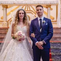 La esposa del fallecido futbolista Diogo Jota publicó imágenes inéditas de su boda, celebrada 11 días antes del fatídico accidente de su pareja. FOTO: INSTAGRAM