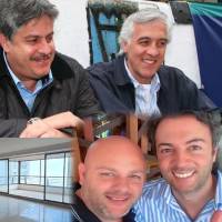 Miguel Quintero Calle y su hermano, el exalcalde de Medellín, Daniel Quintero Calle. FOTO: REDES SOCIALES / Claudia Rubio / Archivo EL TIEMPO