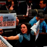 La reforma a la salud fue aprobada en sus dos primeros debates en 2024, pero le faltan otros dos para ser ley. FOTO COLPRENSA