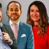 El senador Iván Cepeda y el abogado Abelardo de la Espriella encabezan la intención de voto, mientras que la senadora Paloma Valencia está en tercer lugar. FOTO EL COLOMBIANO