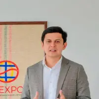 Gustavo Gómez, presidente de Asoexport, destacó las oportunidades que abre Puerto Antioquia para las exportaciones de café colombiano. FOTO: Cortesía Asoexport. 