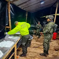 Incautación de drogas en Medellín creció 37%. FOTO CUARTA BRIGADA. 