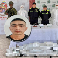 Alias “Cartagena” es el decimonoveno integrante de esta organización neutralizado en el suroeste de Antioquia en lo que va del año. Foto: cortesía Ejército Nacional.