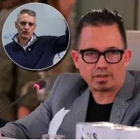 El gobernador de Antioquia, Andrés Julián Rendón, celebró la salida de Wilmar Mejía de la UIAF. Fotos: cortesía Presidencia y EL COLOMBIANO.
