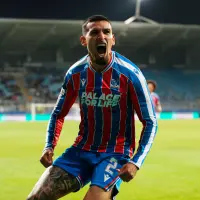 Daniel Muñoz festejando su gol con el Crystal Palace en la Conference League. FOTO GETTY
