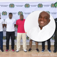 El actual alcalde de Riosucio, Chocó, Juan Moreno Mena, fue capturado junto a cinco funcionarios de su alcaldía en Urabá, Antioquia. Foto: cortesía. 