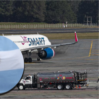 JetSMART abrió una ruta directa de vuelos entre Medellín y Buenos Aires, Argentina. Foto: EL COLOMBIANO y cortesía.