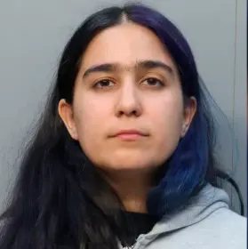 Gemeny Hernández, pareja de Emily Estafan, detenida tras el altercado. FOTO: Miami Dade County