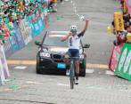 Fabio Duarte logró su sexta etapa personal en la historia de la Vuelta. FOTO: CORTESÍA DIEGO GIRALDO-INDER MEDELLÍN