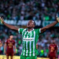 Andrés Román anotó el segundo gol para Nacional. Foto: Juan Antonio Sánchez 