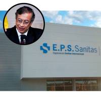 El grupo empresarial propietario de Sanitas EPS criticó los calificativos que Petro usó contra ellos el pasado 20 de julio. FOTO COLPRENSA
