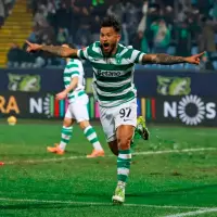 Luis Suárez acumuló un nuevo festejo con el Sporting. FOTO @SportingCP