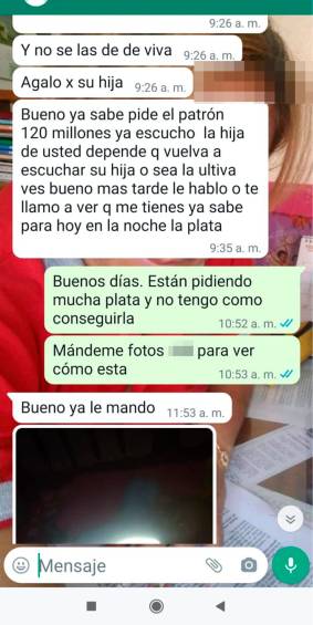 Rescatan a una joven universitaria secuestrada hace más de un mes en Medellín