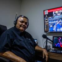 Guillermo Montoya también hizo televisión y prensa escrita. Trabajó 15 años en RCN, 25 en Caracol y lleva 15 en Múnera Eastman Radio, donde labora actualmente. FOTO: Julio César Herrera 