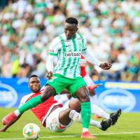 Kevin Viveros durante su paso por Nacional. FOTO CAMILO SUÁREZ