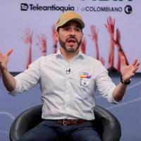 Abelardo de la Espriella asegura que si llega a la Presidencia sus pilares serán la seguridad, la salud, el empleo joven y la economía. FOTO Julio Herrera