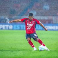El futbolista antioqueño Frank Fabra, de 35 años, es una de las grandes figuras de Independiente Medellín. Foto: Manuel Saldarriaga