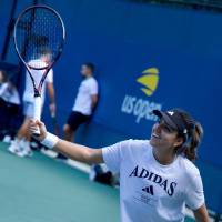 Camila Osorio se prepara para el encuentro ante la número 1 del mundo. FOTO CORTESÍA MATÍAS BECKFORD