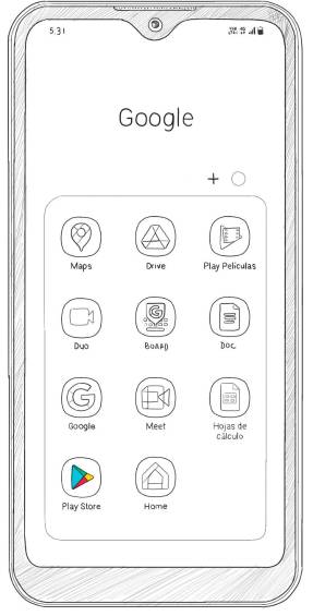 Busque en su teléfono la tienda de aplicaciones. Usualmente aparece como Play Store o App Store.