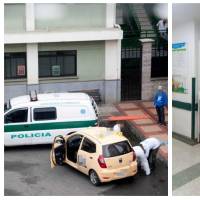 La agresión ocurrió en la Unidad Intermedia de Santa Cruz, en el nororiente de Medellín. El profesional de la salud fue atacado a puños y patadas por tres hombres, entre ellos el propio paciente al que minutos antes le había salvado la vida tras ingresar por una sobredosis de cocaína. Foto: EL COLOMBIANO y toma de video cortesía.