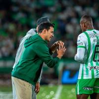 Diego Arias se mantiene firme como técnico de Nacional, el rendimiento lo avala. FOTO JUAN ANTONIO SÁNCHEZ