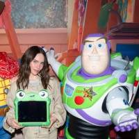 Esta fue una de las fotografías que Belinda compartió en los estudios de Pixar. FOTO: Tomada de @belindapop en Instagram.