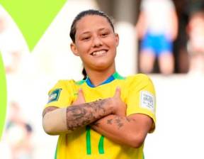 Brasil inició su camino en el Mundial Sub 20 femenino con un triunfo contundente 4-1 ante Tanzania. FOTO TOMADA X@FIFAWWC