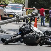 Entre enero y abril de 2025 se han registrado 86 accidentes en la doble calzada Las Palmas, con un aumento del 28% frente a 2024. FOTO El Colombiano