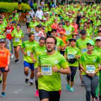 Los participantes de la Maratón Medellín ya conocen los recorridos que tendrán las diferentes distancias de la competencia este sábado y domingo. FOTO JUAN ANTONIO SÁNCHEZ 