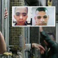 Estos son Luis Felipe Bedoya Hurtado y Saúl Enrique Villanueva, los hombres judicializados por la Fiscalía por atacar con aceite caliente a estas dos mujeres. FOTO: Cortesía Fiscalía General de la Nación