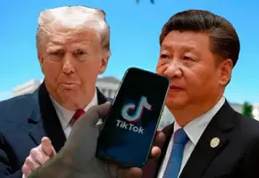 La decisión final no solo marcará el futuro de la aplicación en Estados Unidos, sino también el pulso de la relación comercial entre Washington y Pekín. FOTO: Getty y El Colombiano.
