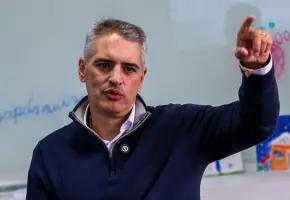 El gobernador de Antioquia, Andrés Julián Rendón. FOTO julio herrera