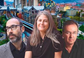 Gaby Martínez, Selva Almada y Javier Moro son algunos de los escritores internacionales que llegarán a Antioquia en el marco de los Hay de Jericó y Medellín. Diseño: EL COLOMBIANO