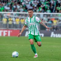 Matheus Uribe, quien pagó una fecha de sanción en la Liga, podría ser inicialista este sábado ante el América. FOTO Juan Antonio Sánchez 